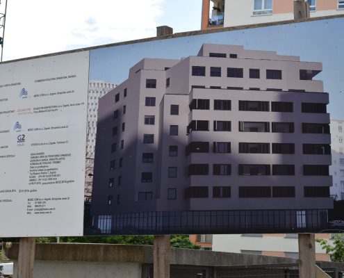 Residential-business building, Rapska, Zagreb
